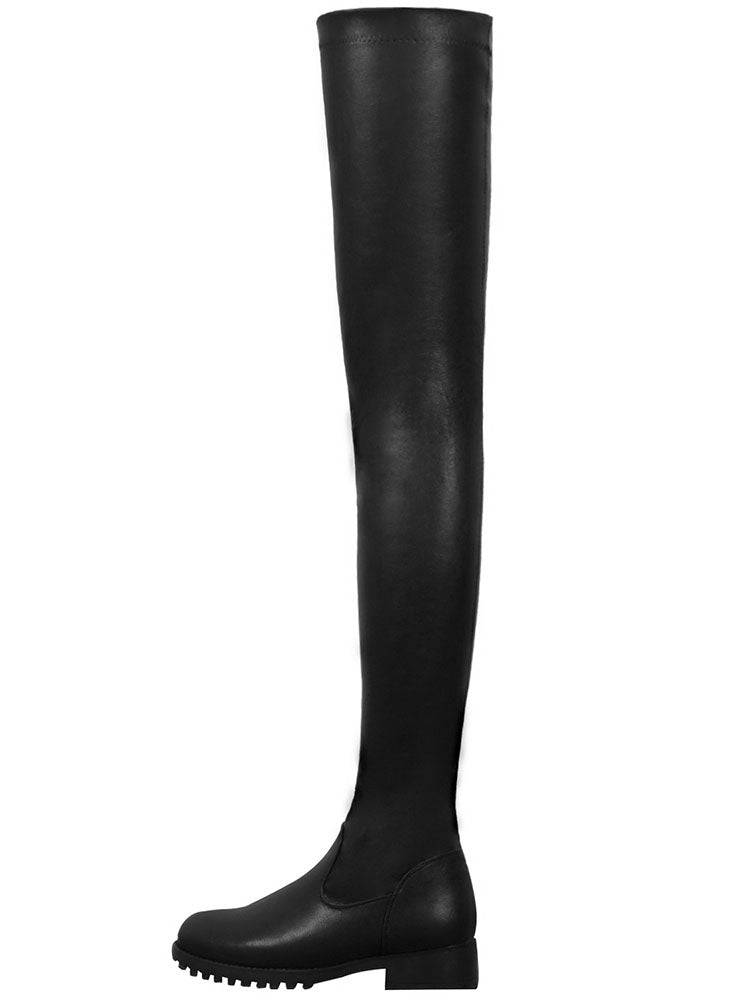 Eamone | Damen Overknee Stiefel | Wasserdichte