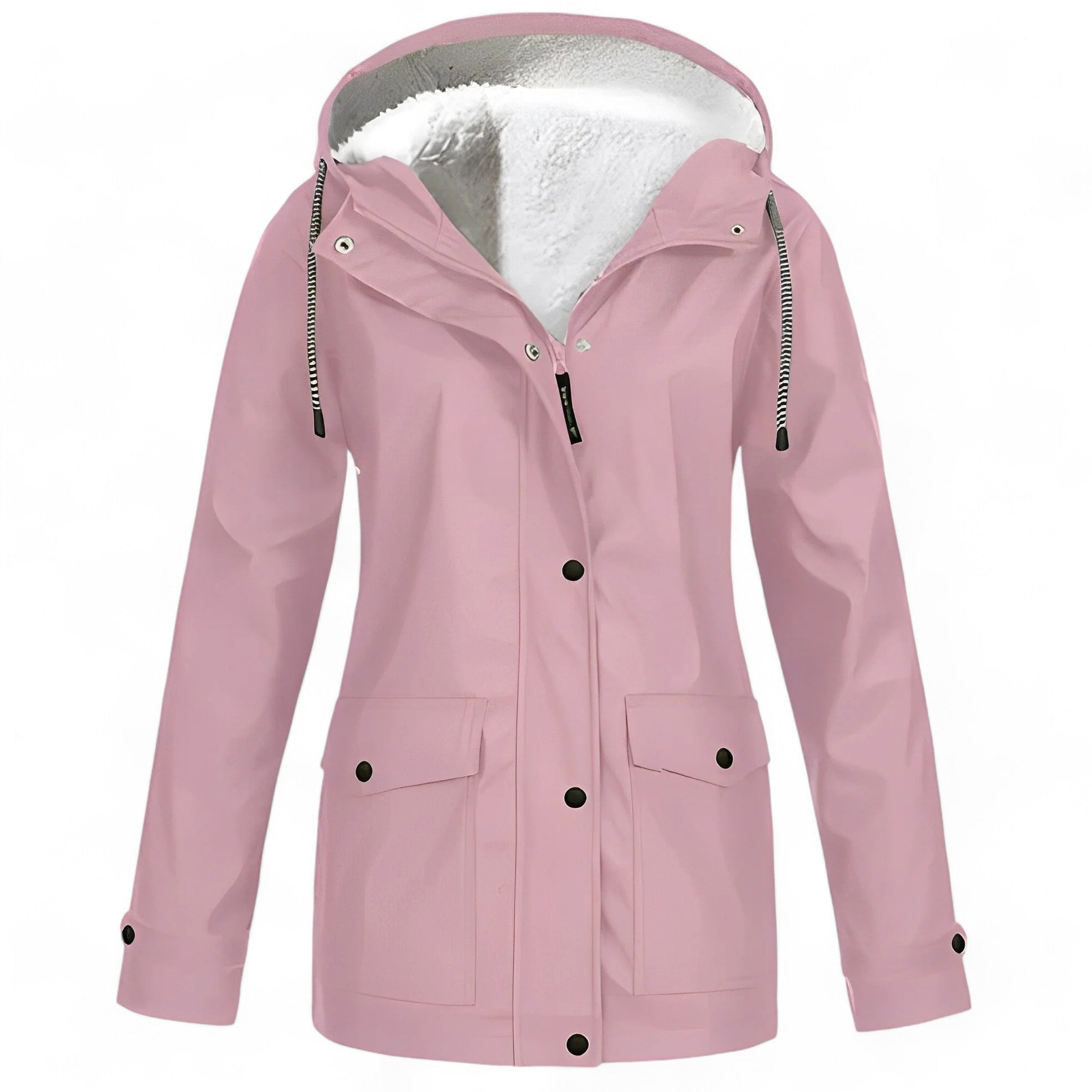 Signe | Damen Fleece gefütterte Regenjacke