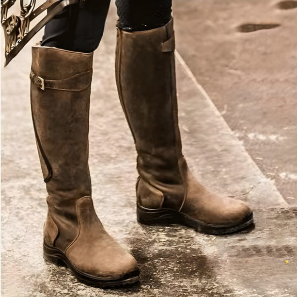 Sentarin | Damen Kniehohe Stiefel | Wasserdicht