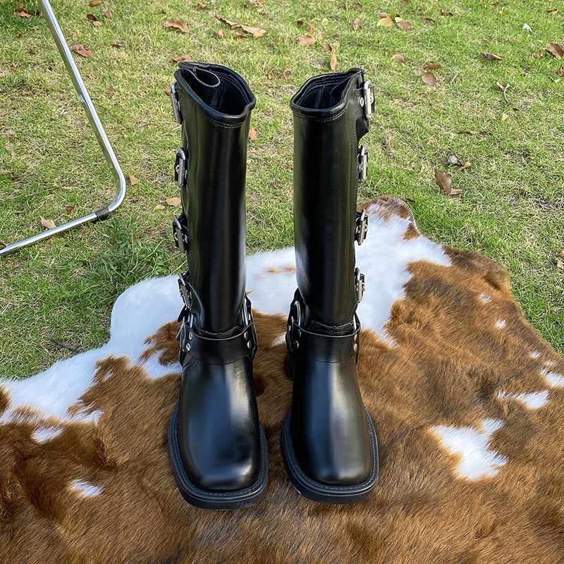 Tatianan | Damen Geschnallt Stiefel | Winter