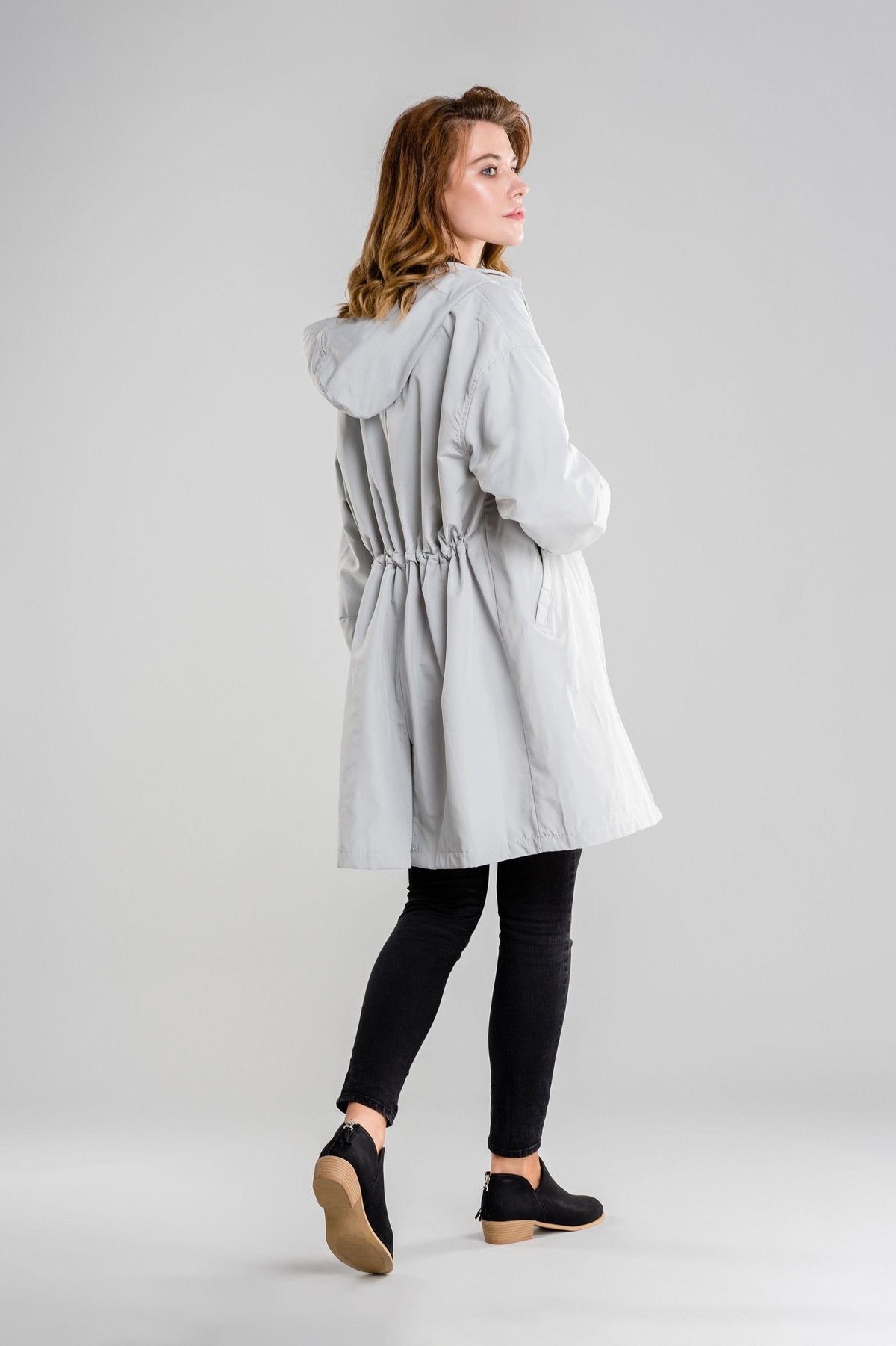 Emmelun | Damen Regen Jacke | Lang