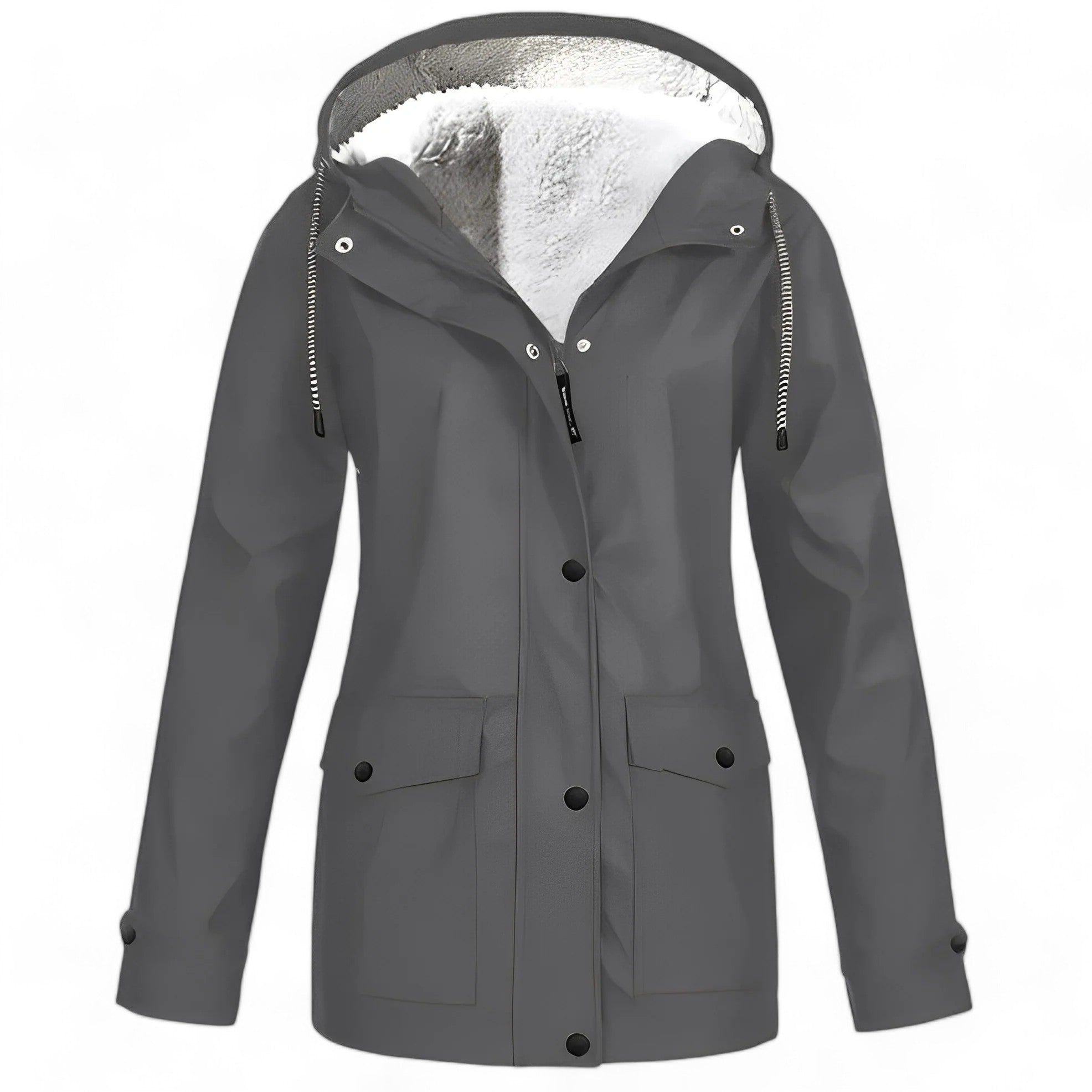 Signe | Damen Fleece gefütterte Regenjacke