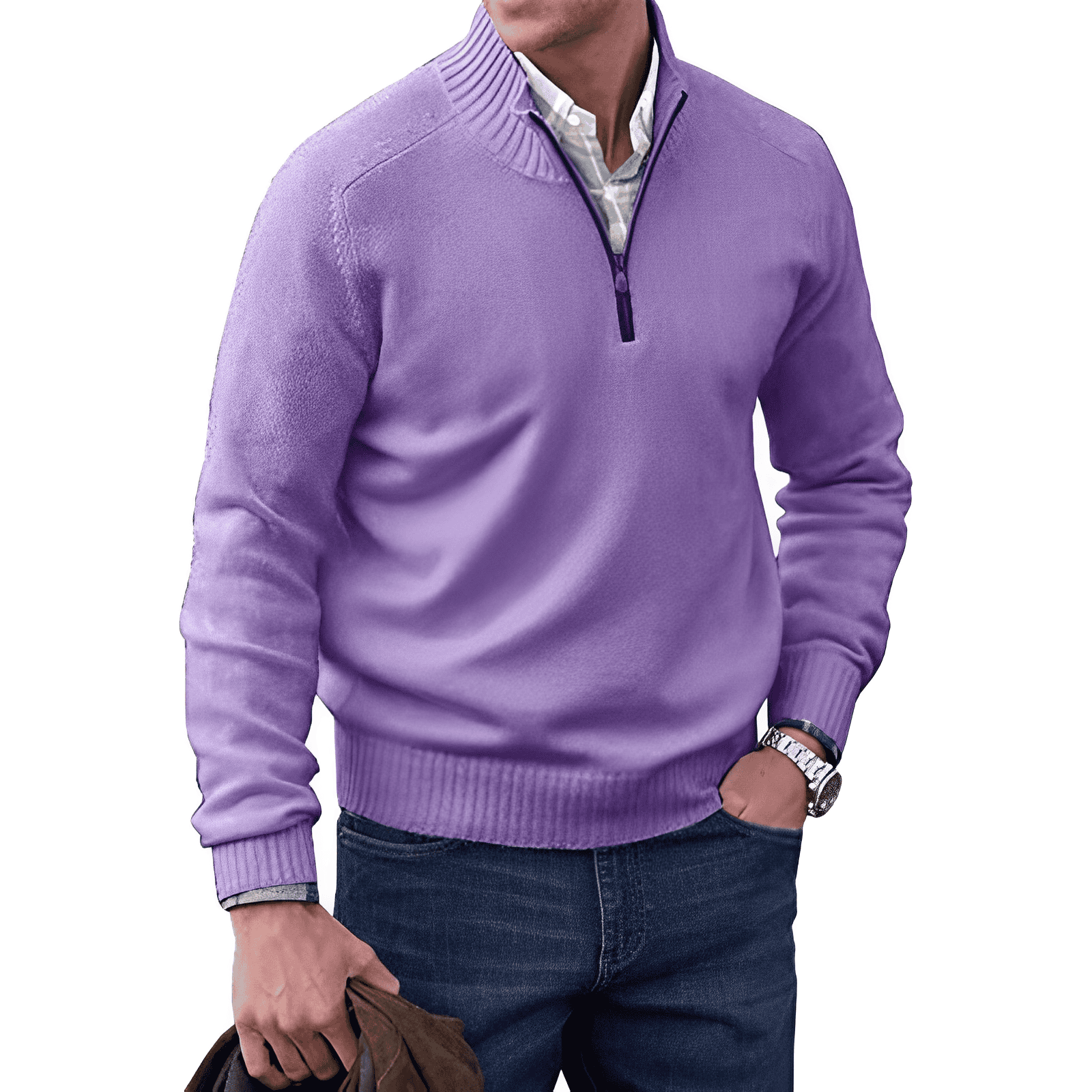 Christoph™ - Pullover mit Reißverschluss