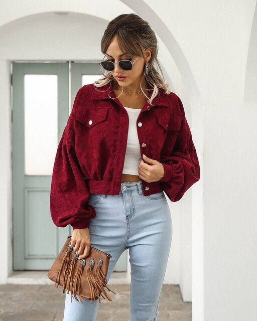 Brianna | Damen Gekürzt Jacke