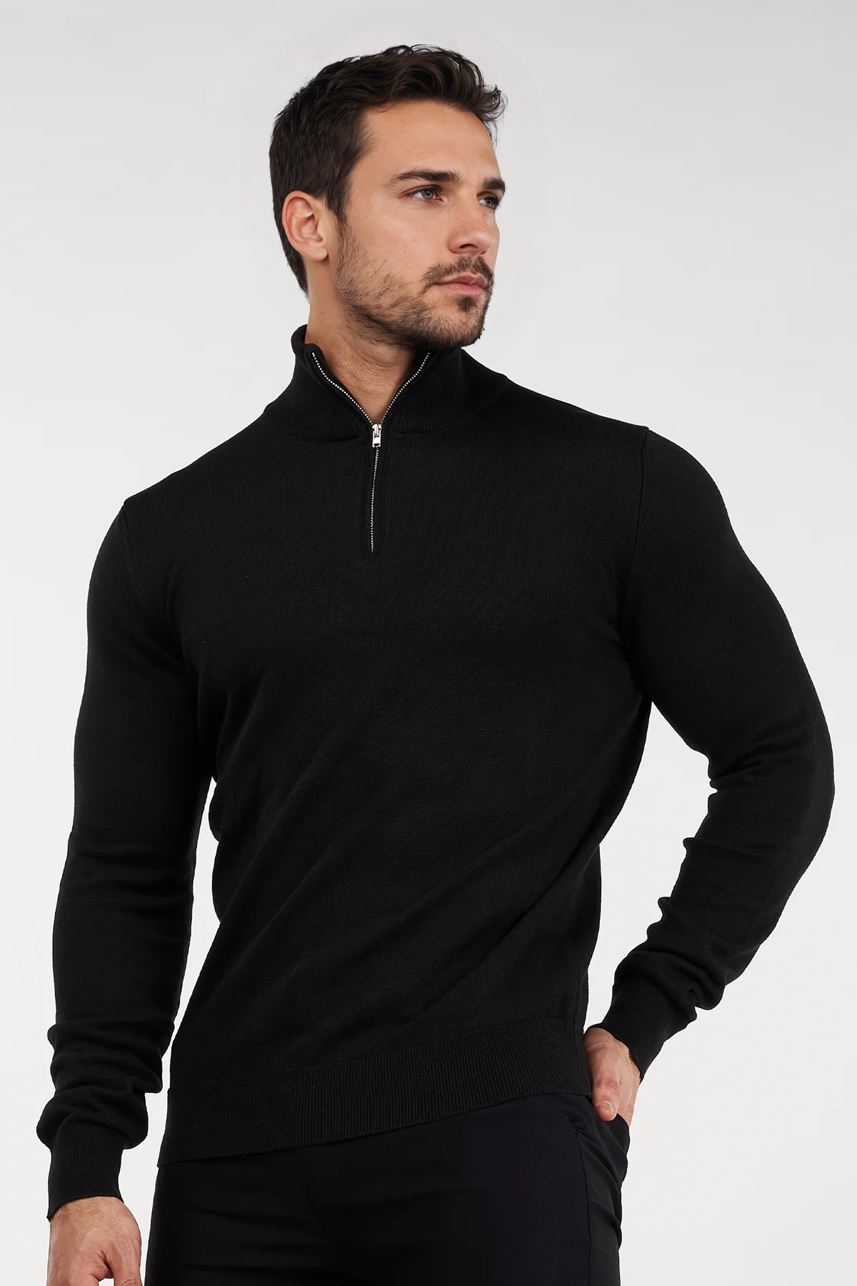 Leandro Zip-Sweater