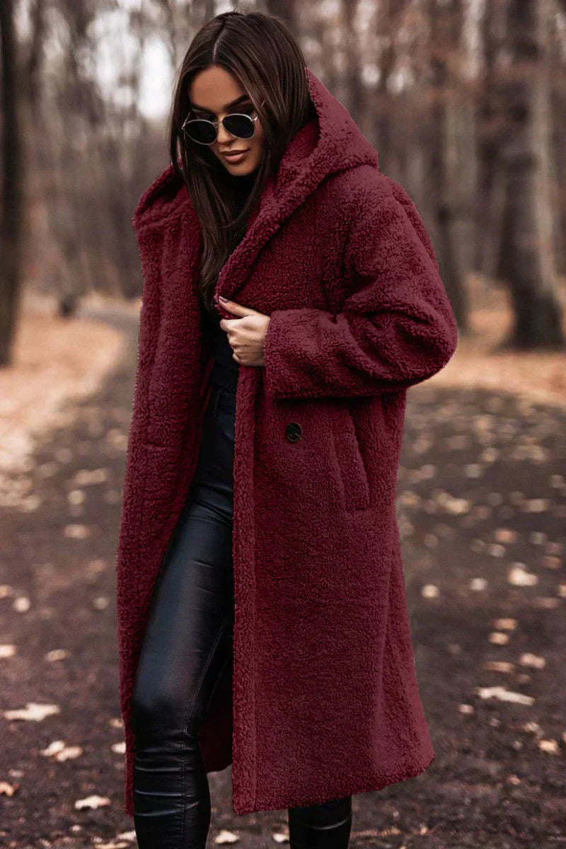Carina - Warme Fleece Winterjacke