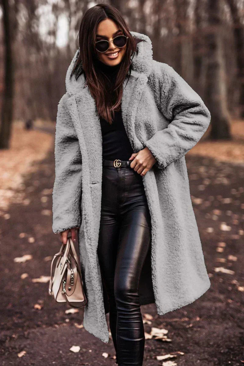 Carina - Warme Fleece Winterjacke