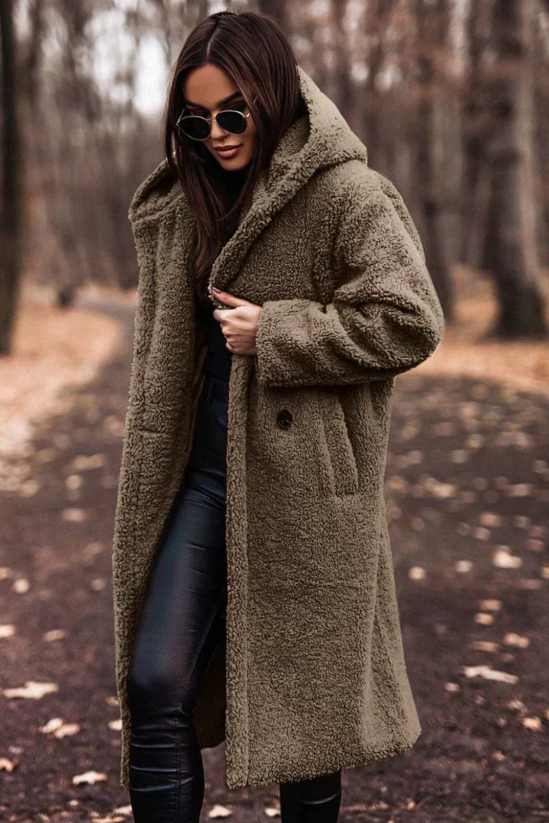 Carina - Warme Fleece Winterjacke