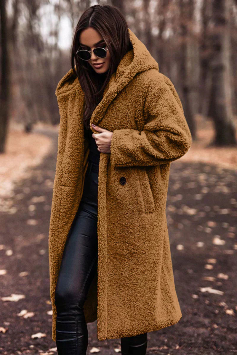 Carina - Warme Fleece Winterjacke
