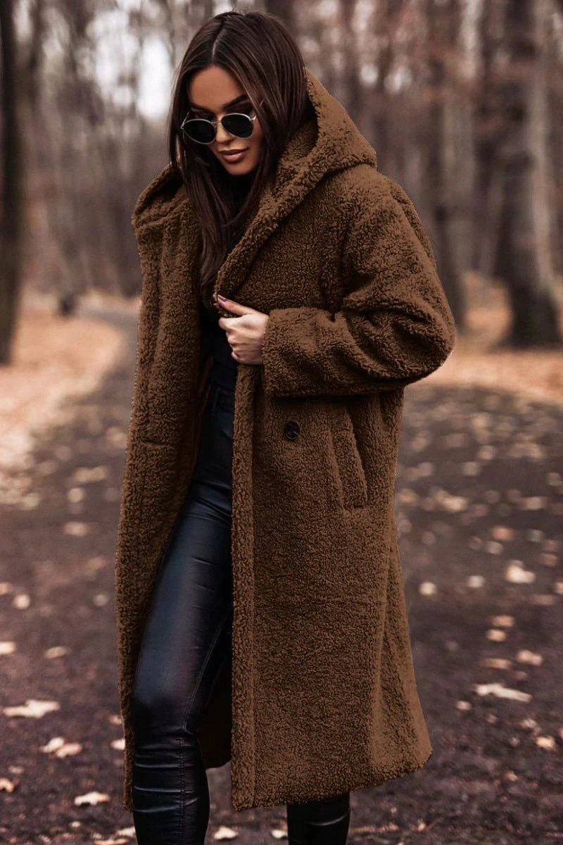Carina - Warme Fleece Winterjacke