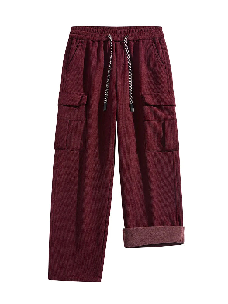 Carlsbad Cordhose mit Fleecefutter