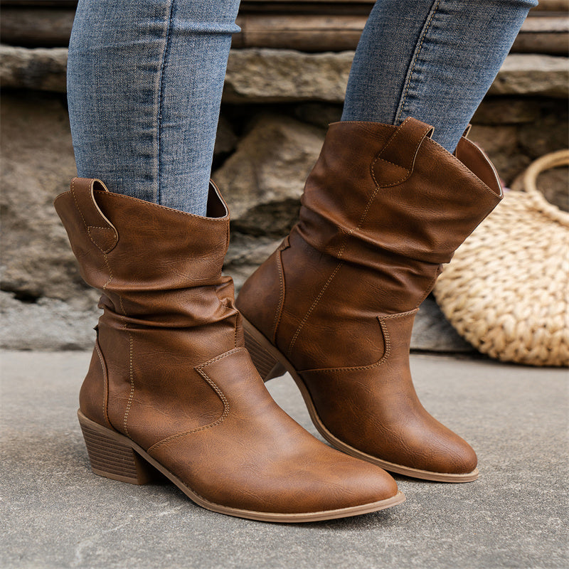 Millie - Lederstiefel