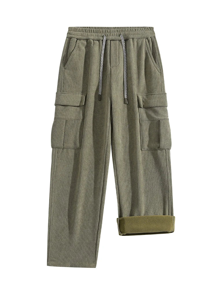 Carlsbad Cordhose mit Fleecefutter