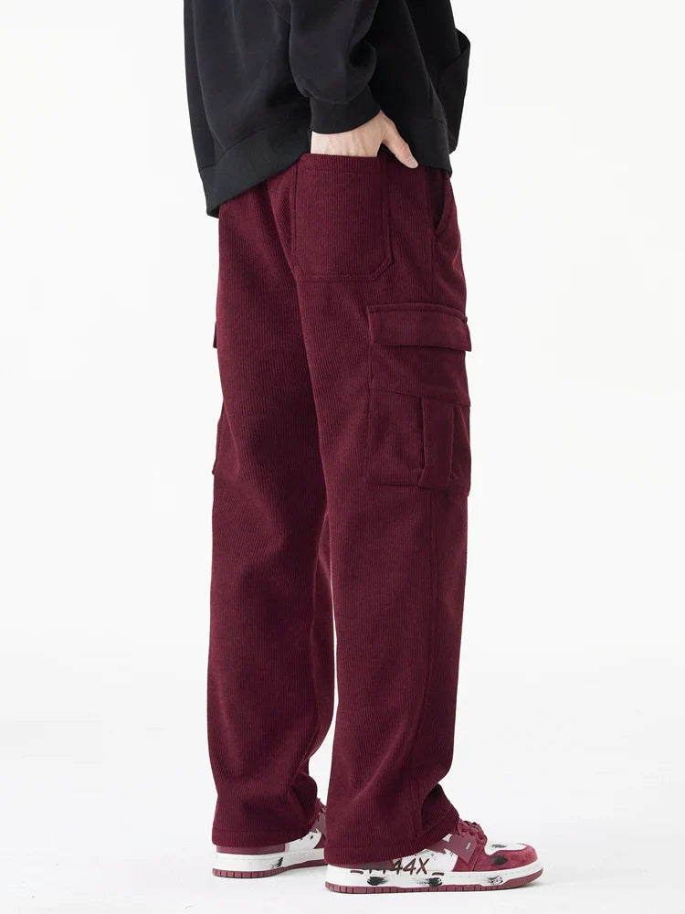 Carlsbad Cordhose mit Fleecefutter