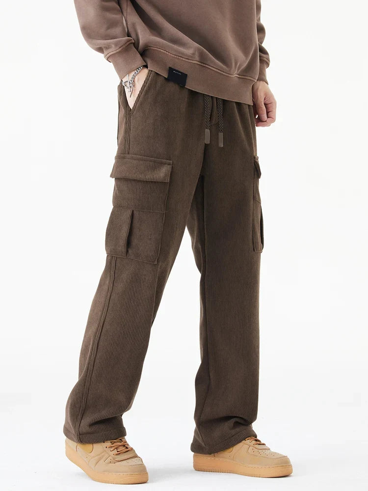 Carlsbad Cordhose mit Fleecefutter