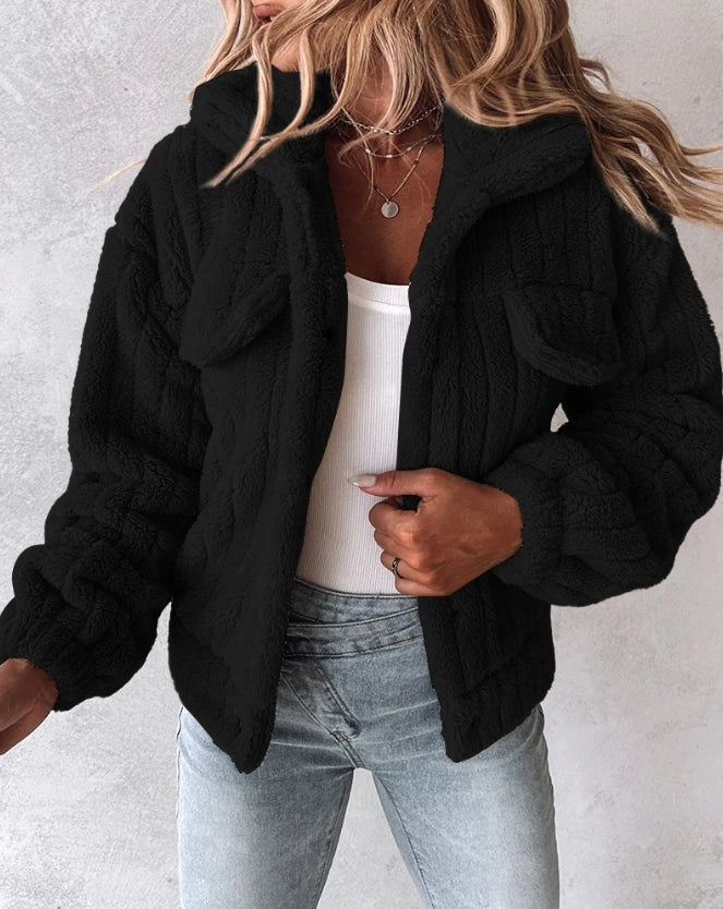 Liv | Fleece Teddy Jacke