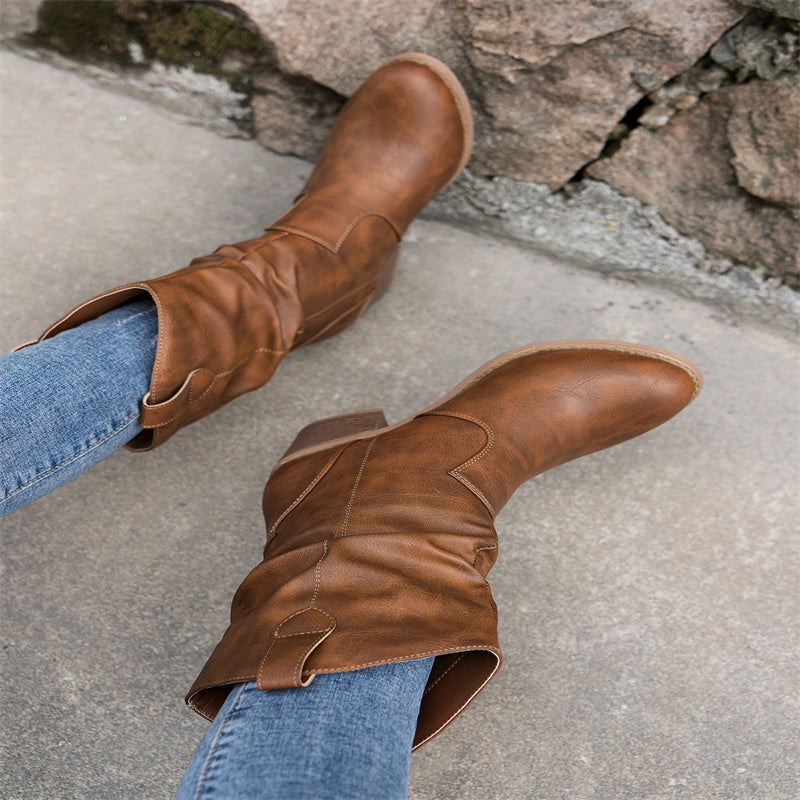 Millie - Lederstiefel