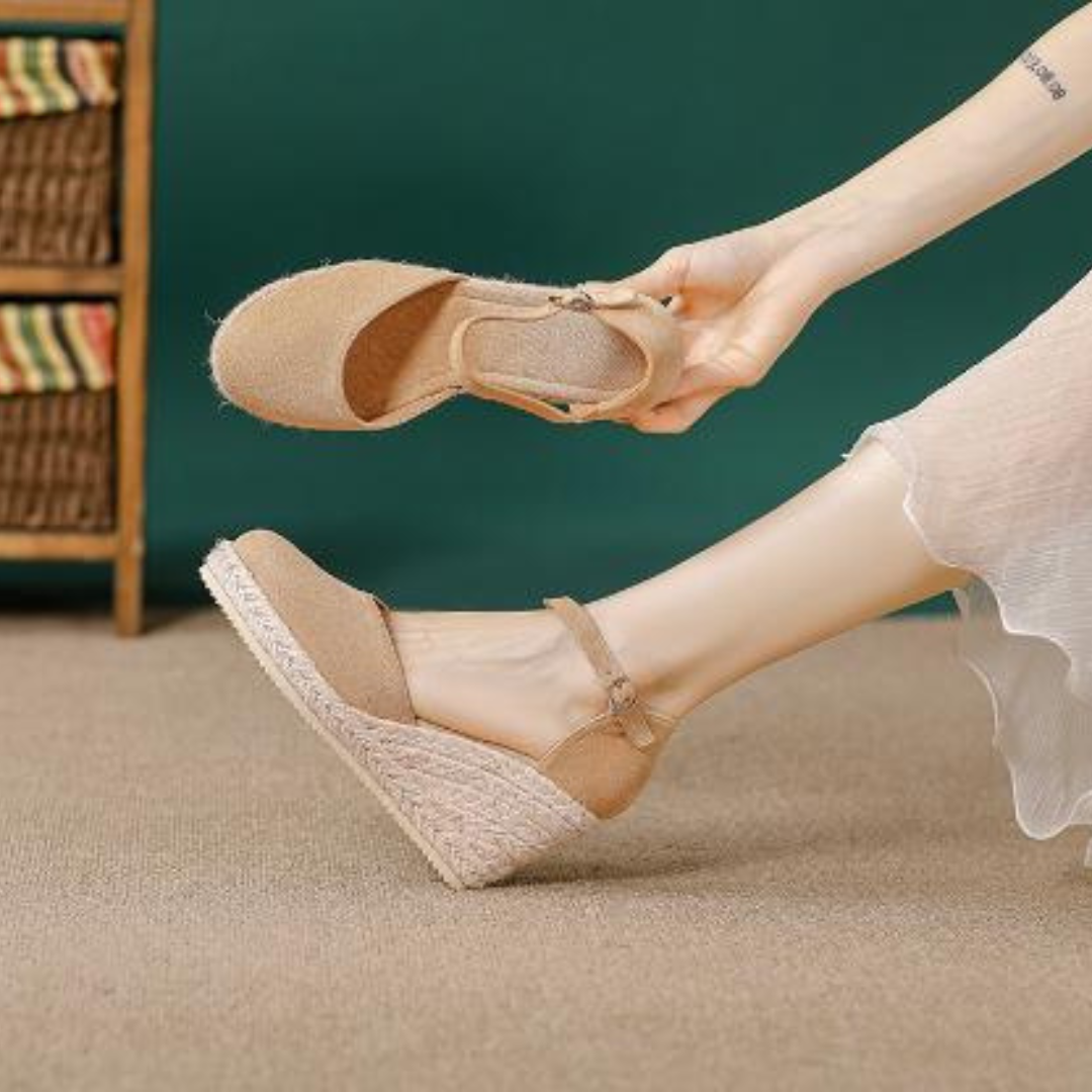 Brienne | Elegante Espadrille-Stöckelschuhe