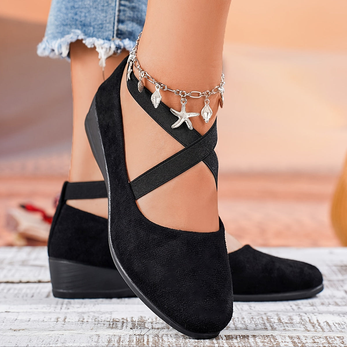 Morganna | Leichte Keilschuhe