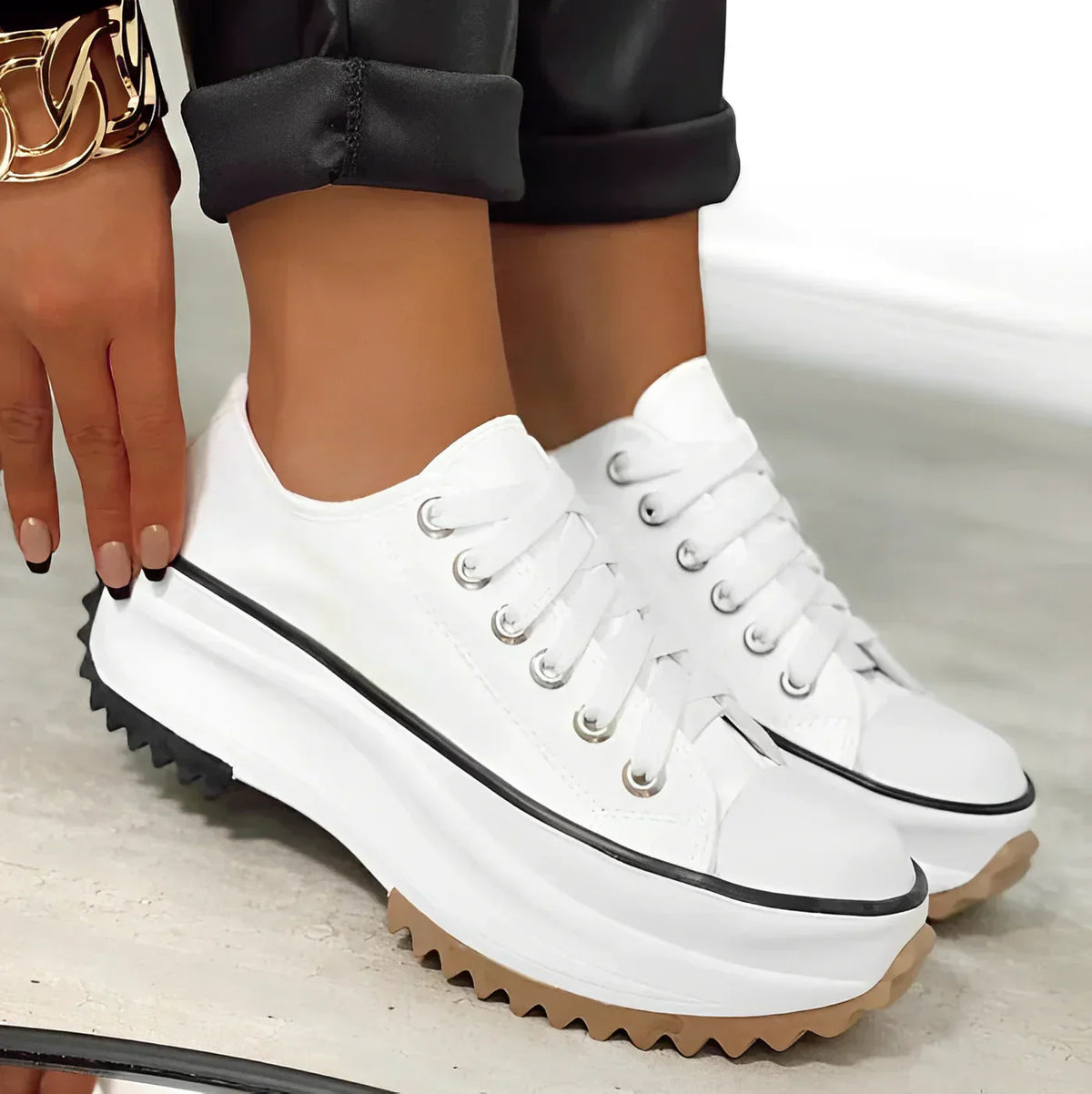 Ulrikela | Bequeme Turnschuhe für Damen