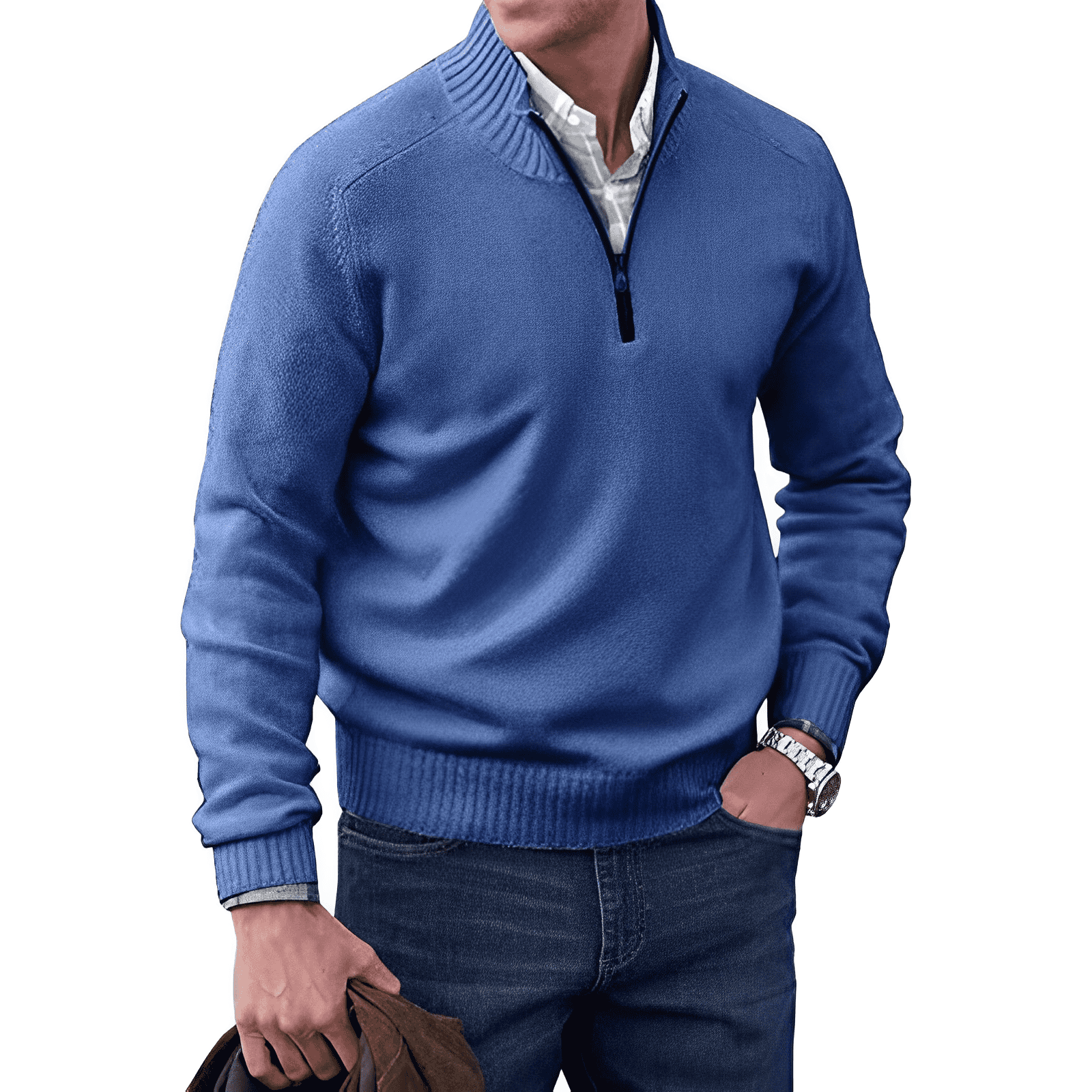 Christoph™ - Pullover mit Reißverschluss