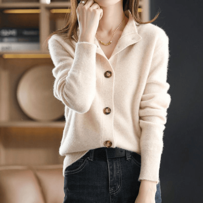 Anny | Strickstrickjacke aus Kaschmir