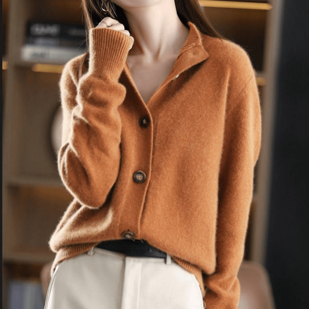 Anny | Strickstrickjacke aus Kaschmir