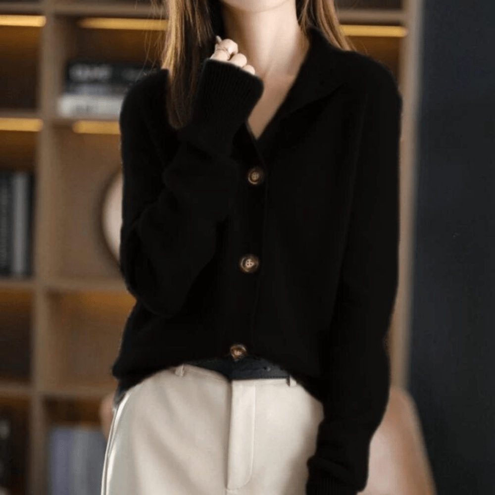Anny | Strickstrickjacke aus Kaschmir