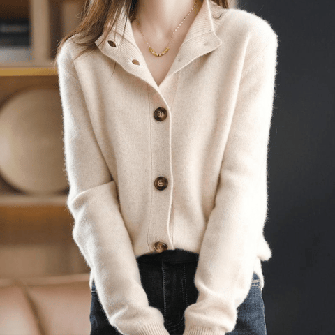 Anny | Strickstrickjacke aus Kaschmir