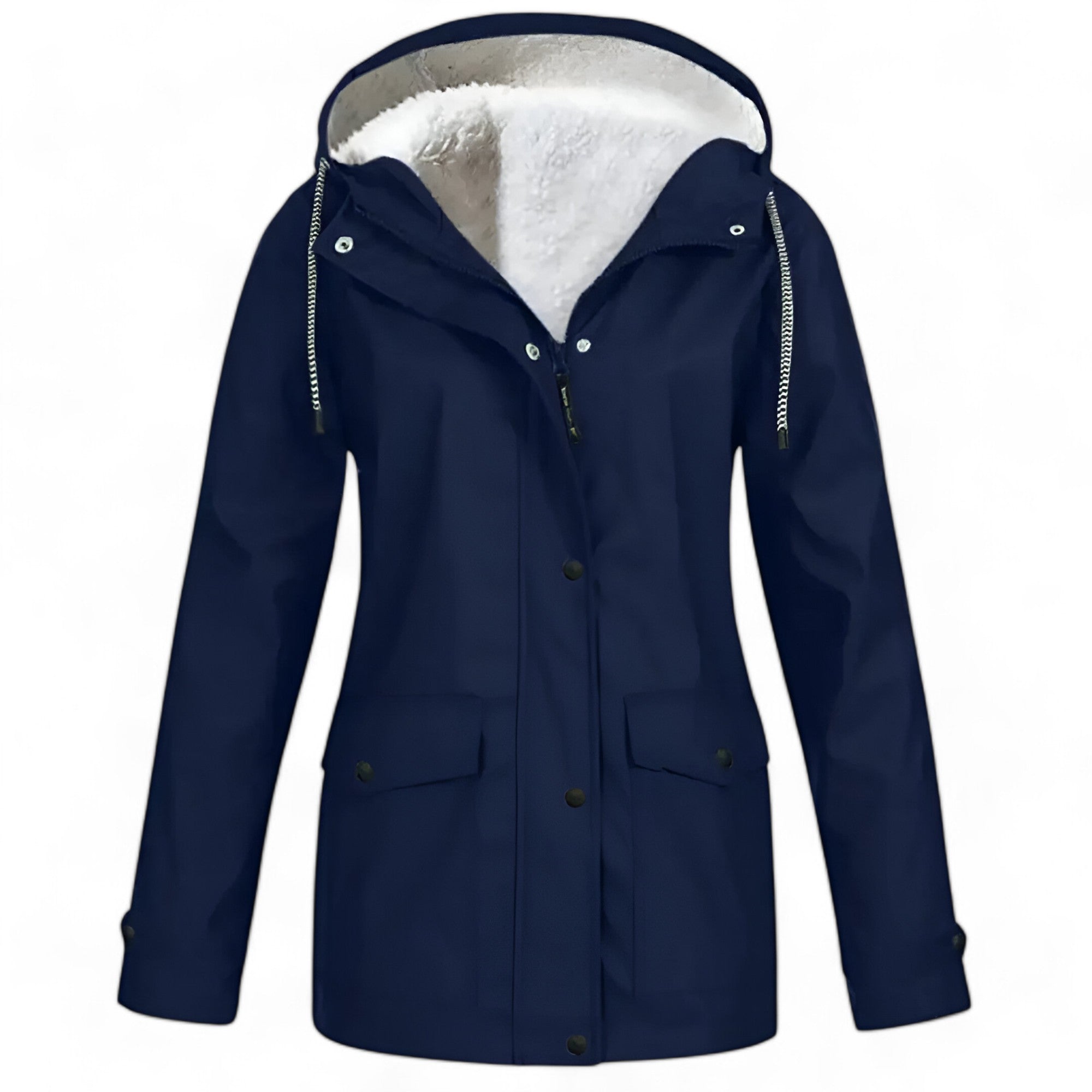 Signe | Damen Fleece gefütterte Regenjacke
