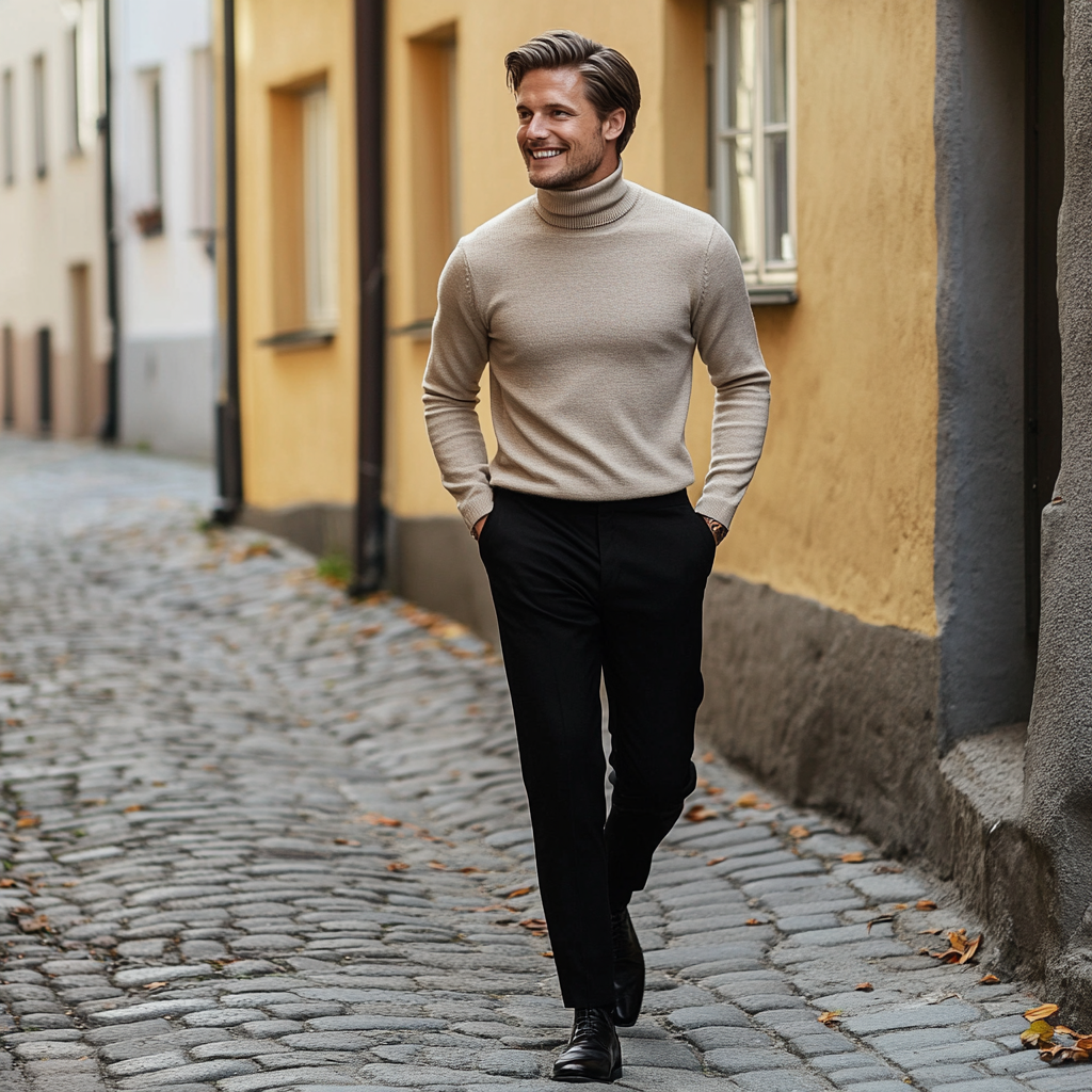 Emil - Classic Rollkragenpullover