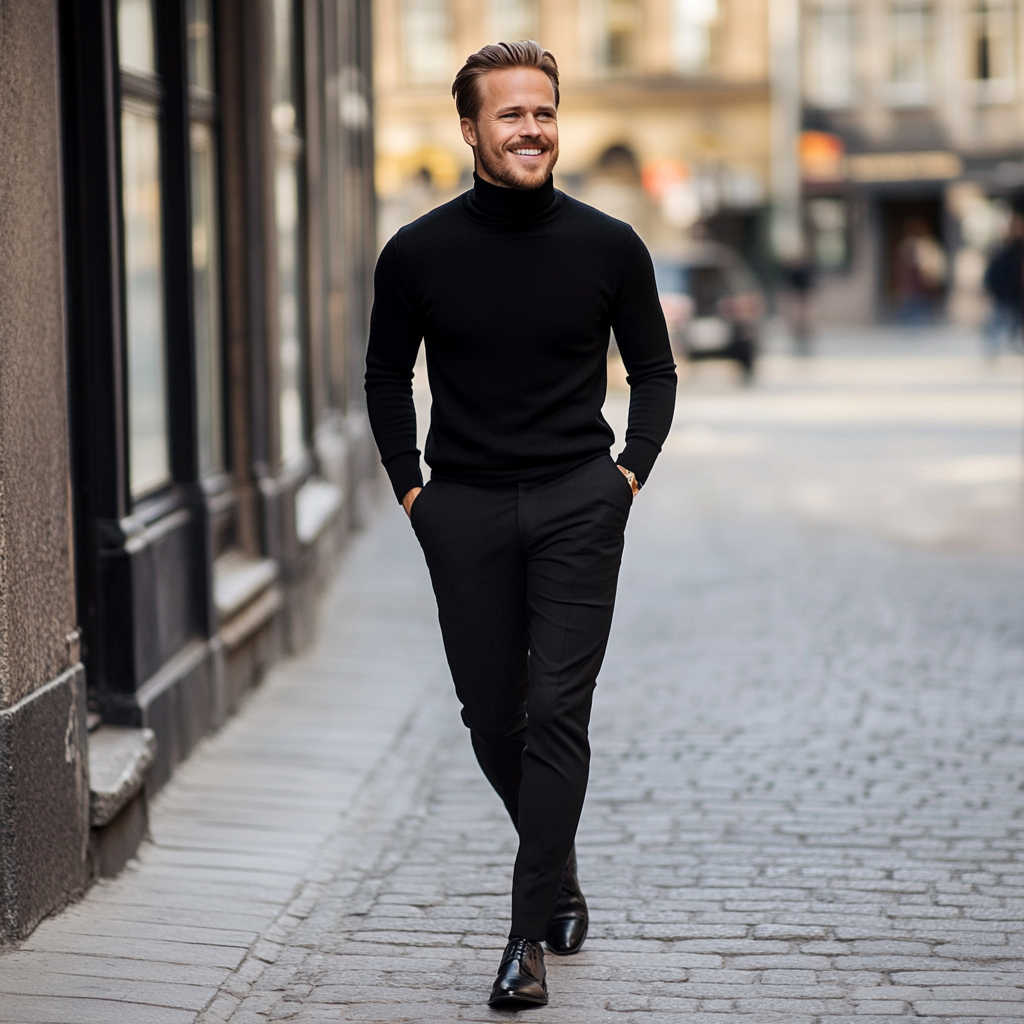 Emil - Classic Rollkragenpullover
