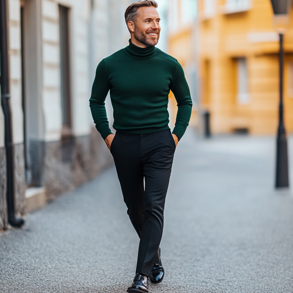Emil - Classic Rollkragenpullover
