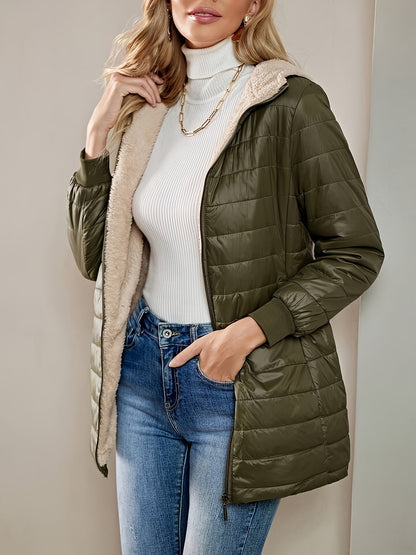 Enrica | Lässige lange Jacke