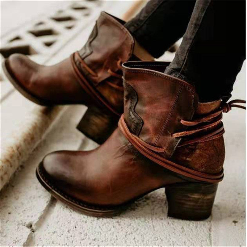 Morgana | Damen Strap stiefel etten