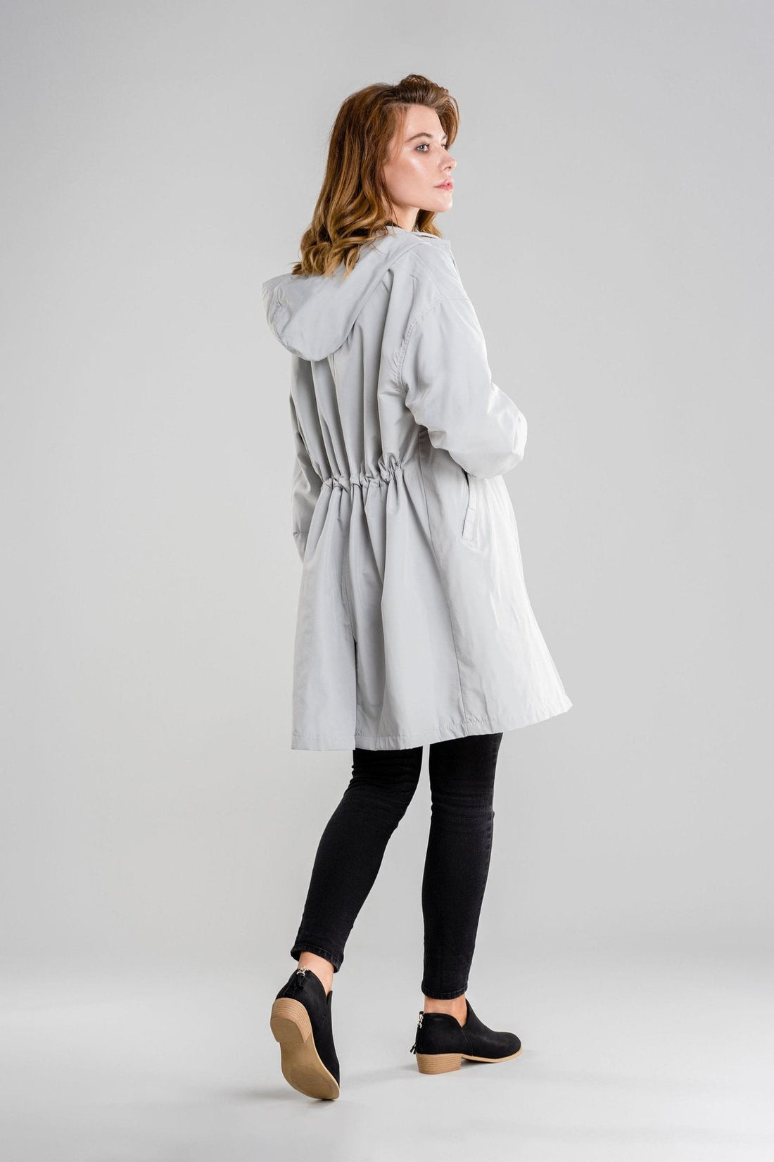 Emmelun | Damen Regen Jacke | Lang