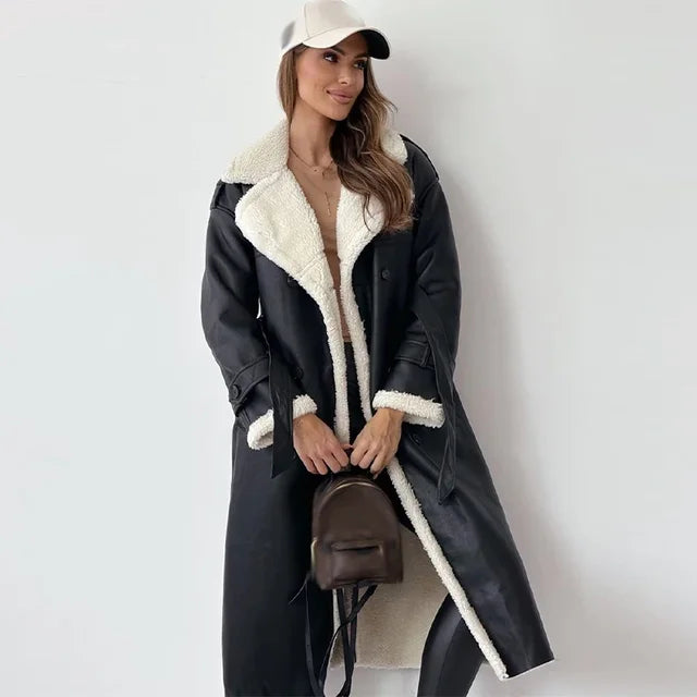 Melinda l Trendy Lang Jakke