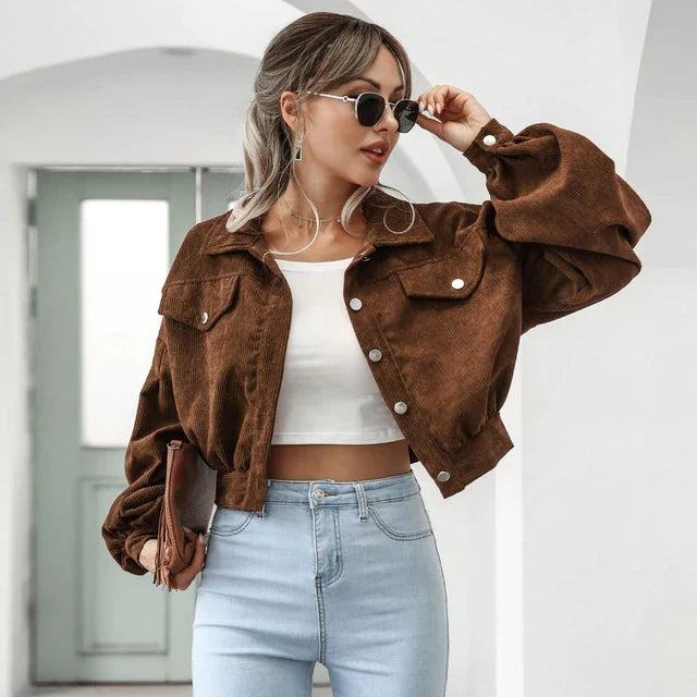 Brianna | Damen Gekürzt Jacke