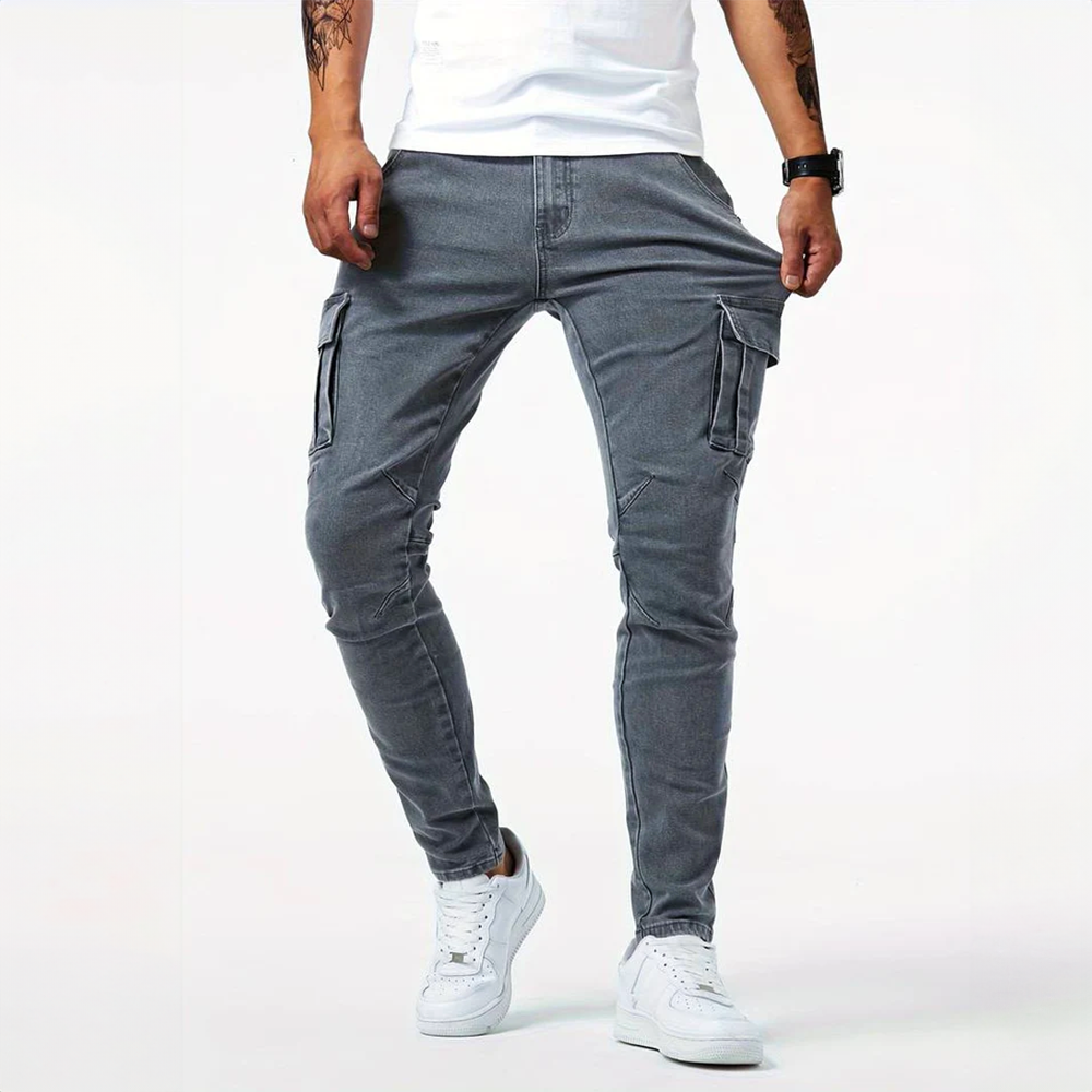 Erik™ - Cargo-Jeans