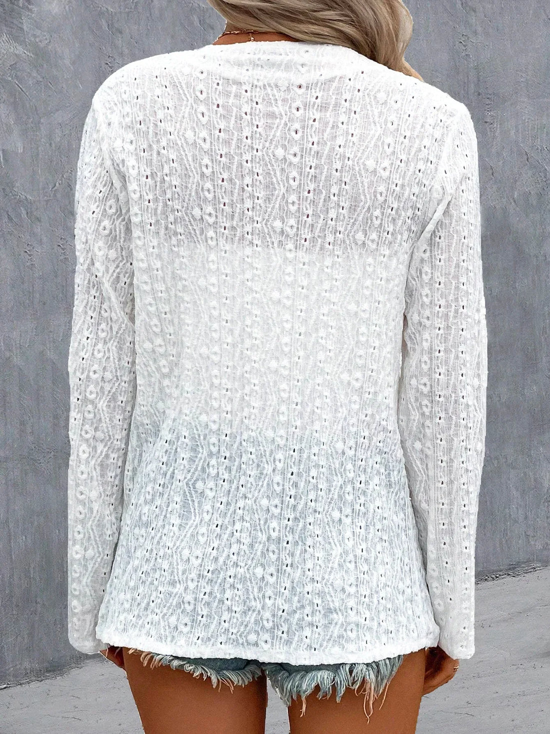 Alana | Damen Ausgehöhlte Freizeitjacke