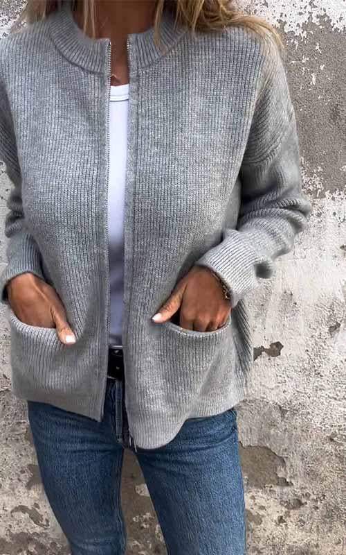 Odile - Zip Jacke