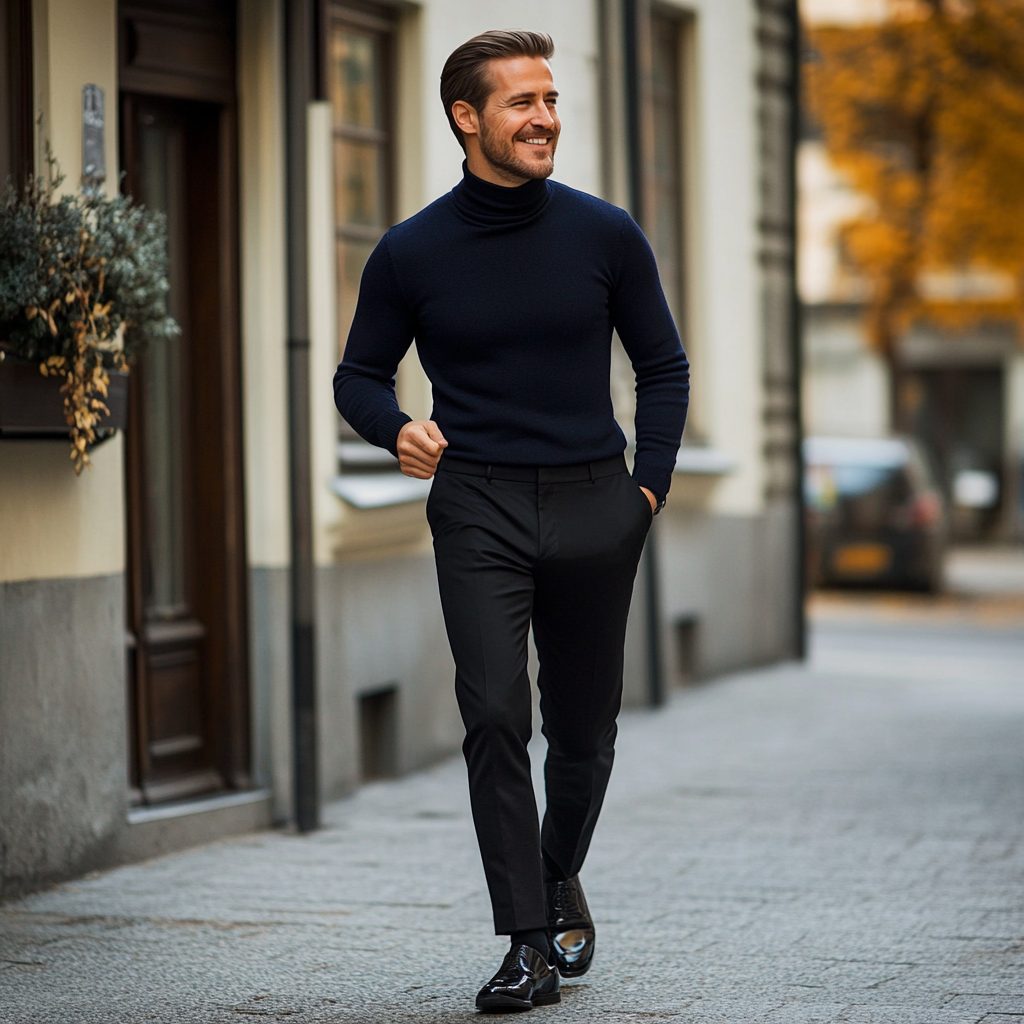 Emil - Classic Rollkragenpullover